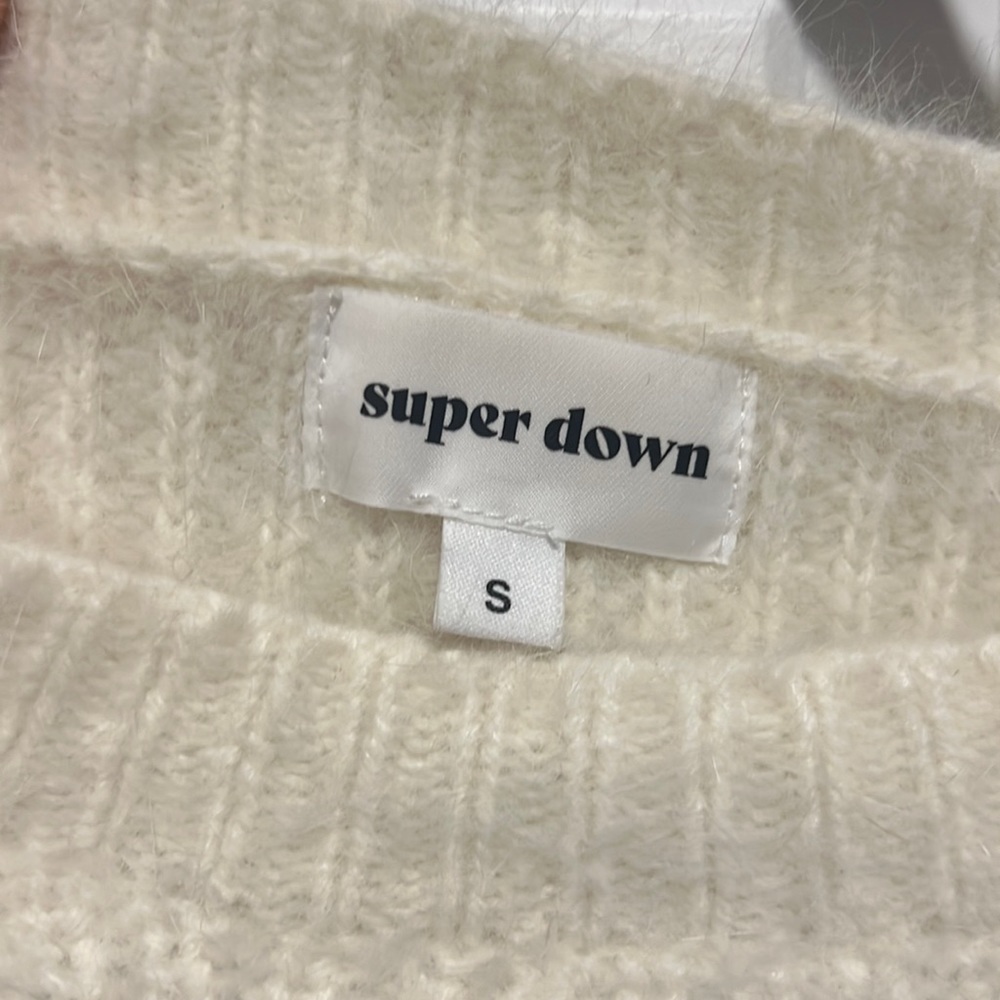 Beautiful soft knit sweater bought from Revolve- superdown